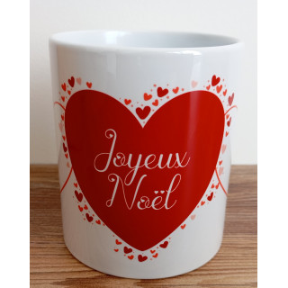 Mug Noël Cœur